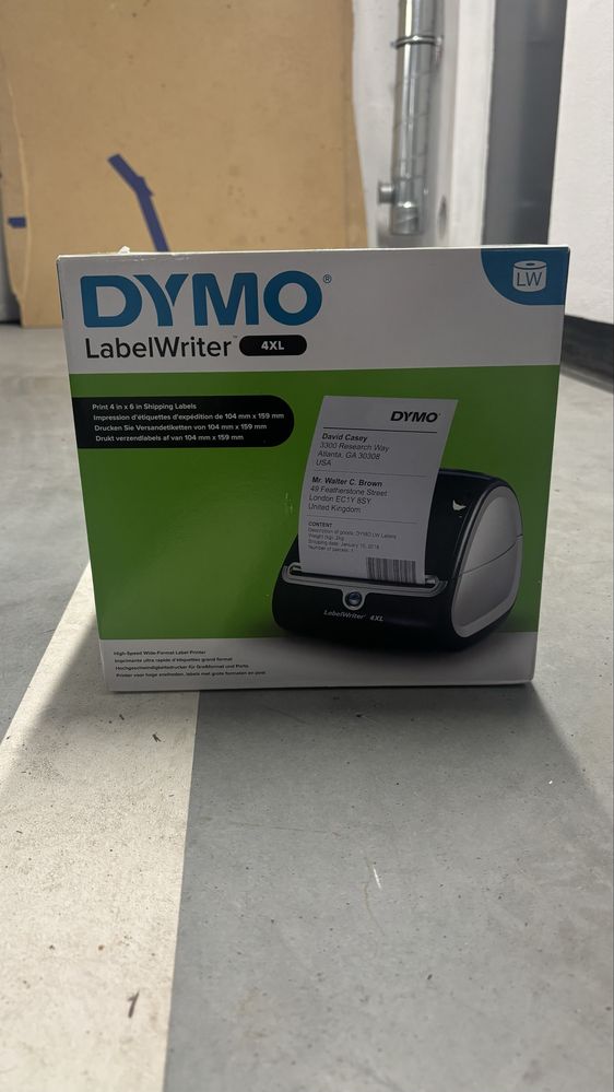 Drukarka etykiet dymo 4XL