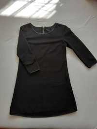 Czarna klasyczna sukienka 36-38