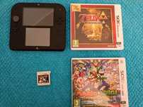 Nintendo 2DS + 2Gry | Zelda, Luigi, Superstar Saga