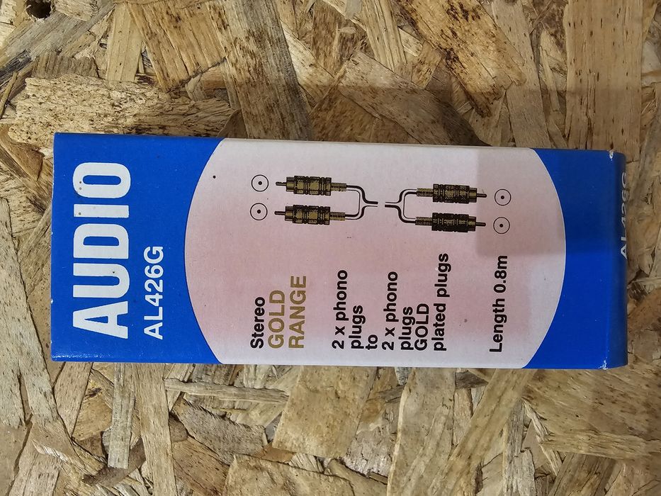 Cabos RCA Bandridge Audio made in Netherlands