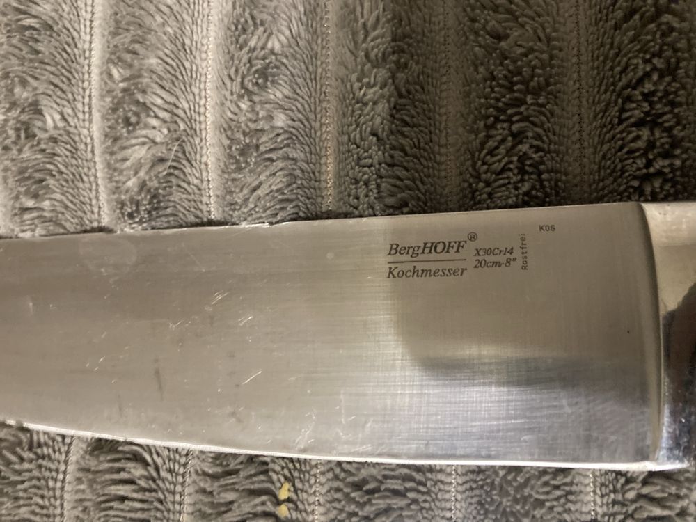 Набор кованных ножей Berghoff в колоде