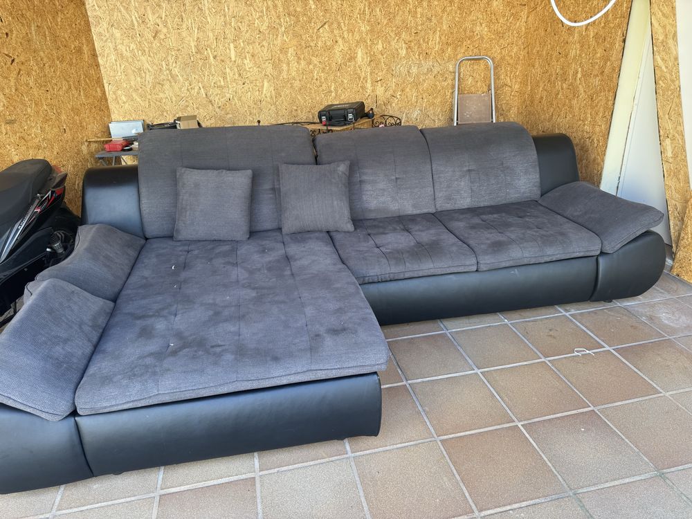 Sofa com chaise longue