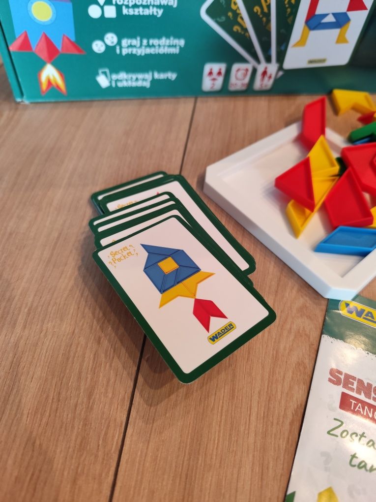 Tangram Pop Art - gra sensoryczna