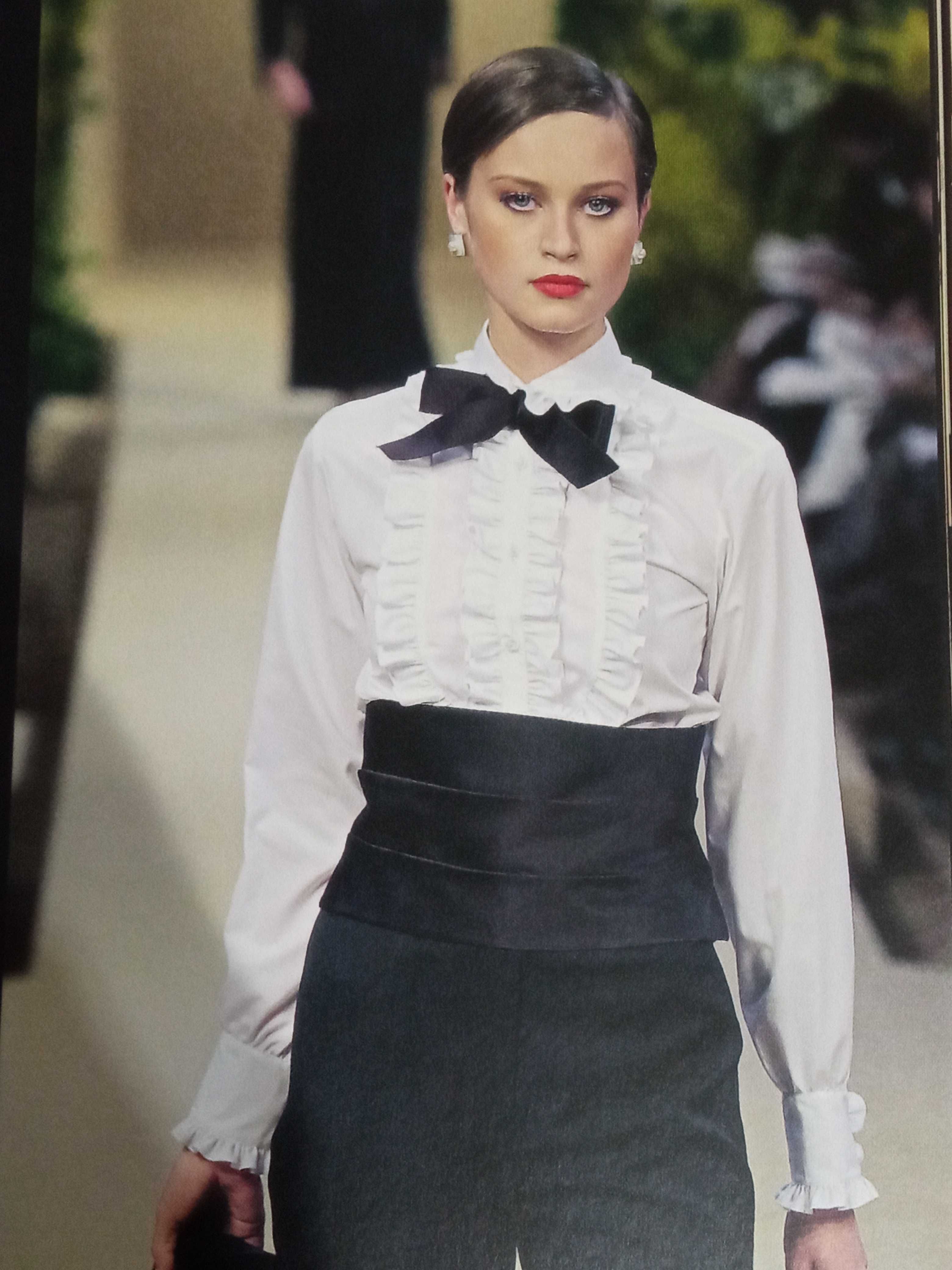 Yves Saint Laurent haute couture catwalk
