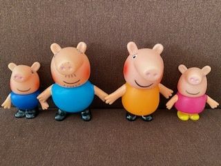 Rodzina świnki Peppy - figurki 4 szt