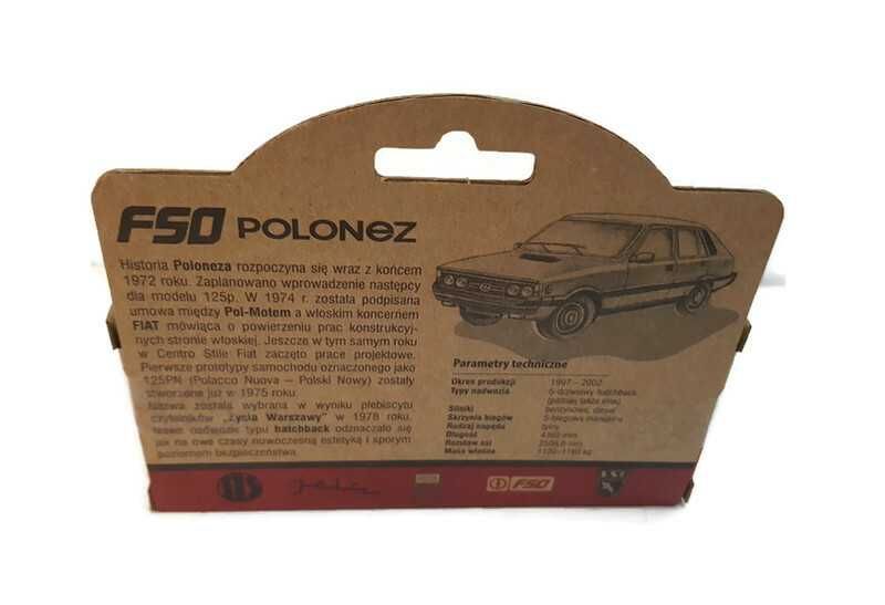 Samochodzik kolekcja PRL FSO Polonez