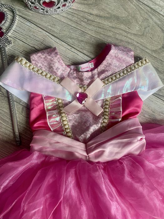 Sukienka księżniczka Aurora 110 4-6 lat