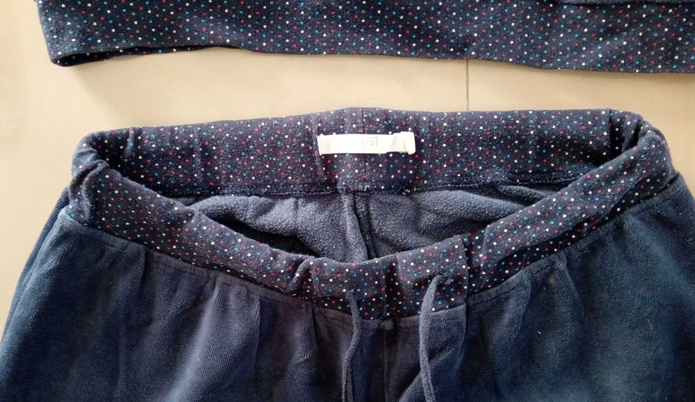 Pijama senhora, azul, pouco uso, por 5€