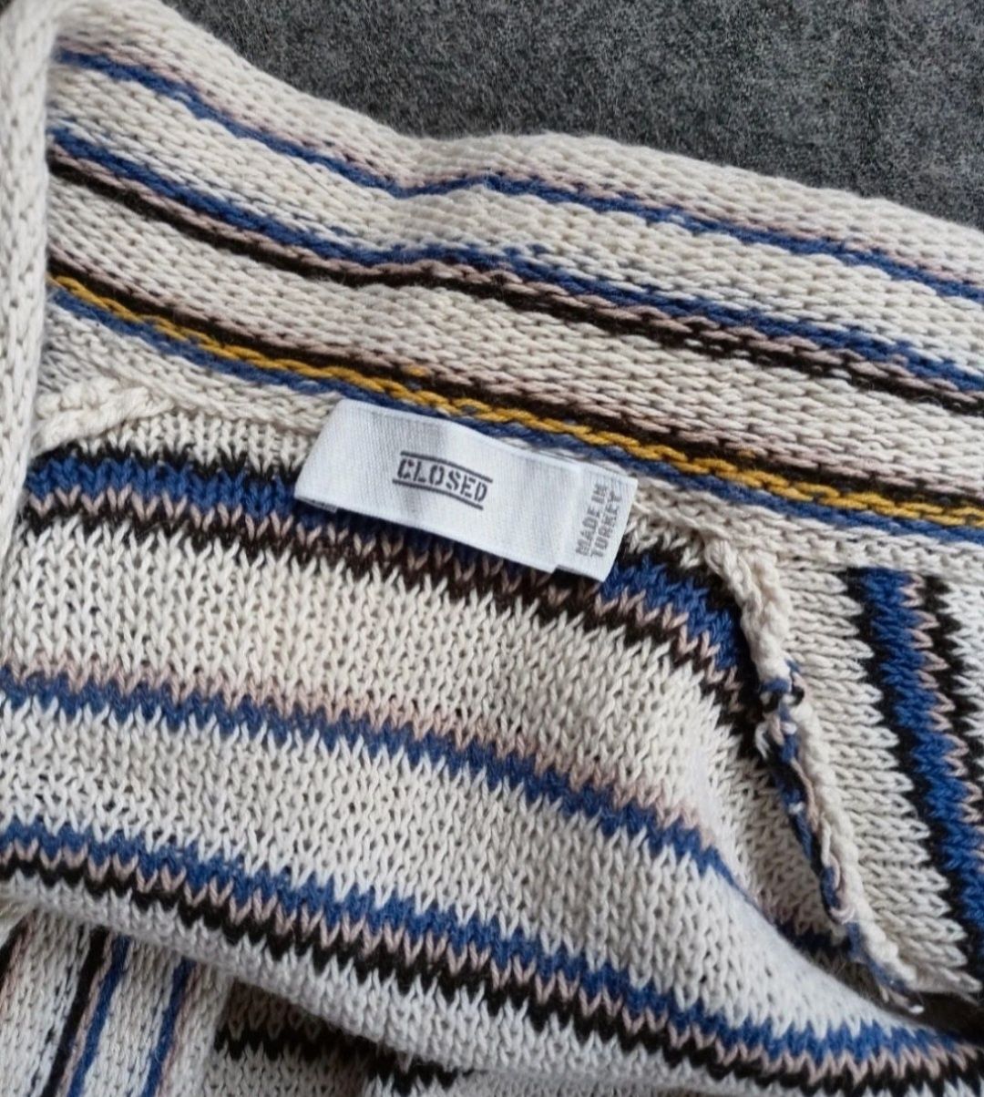 Narzutka len Closed/Roz XXS/XS/S
