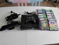 Konsola Xbox 360 S 250GB Kinect Pad + 12 gier.