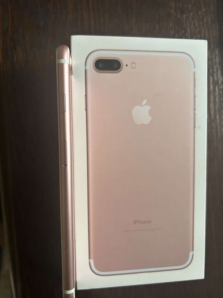 Iphone 7 plus 128 GB rose gold stan idealny dystrybucja PL