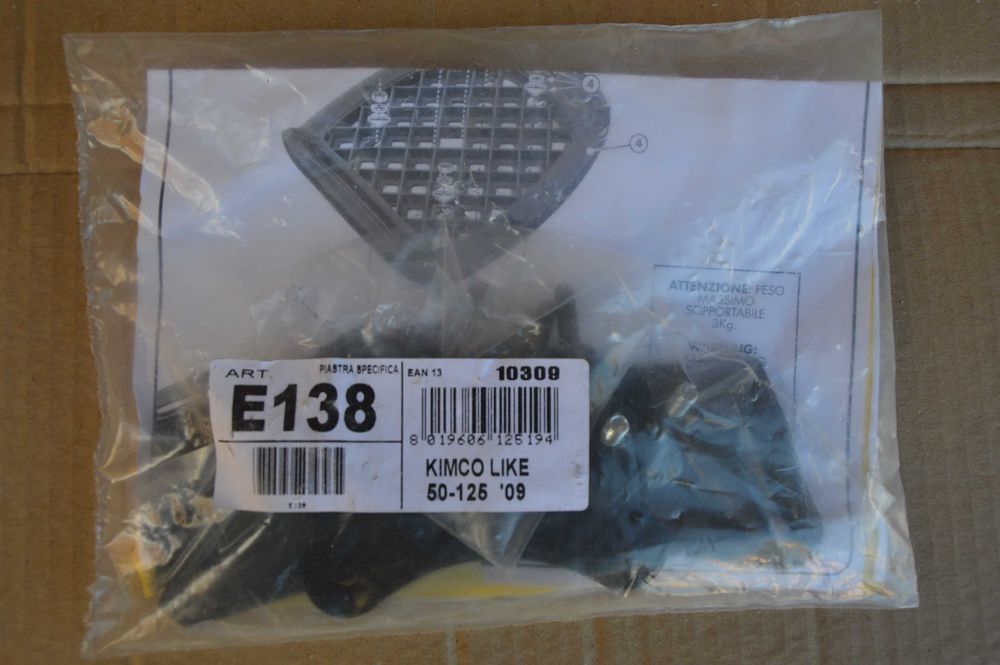 Kymco Like 50/125/200 '09-12r GIVI stelaz pod kufer + plyta