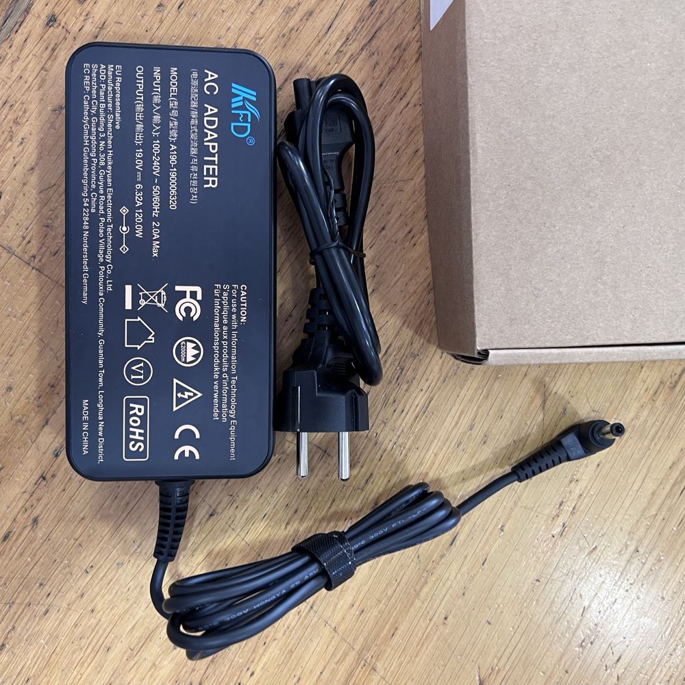 Carregador 120W 19V para Inogen - NOVO