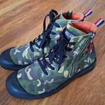 Buty Palladium moro PAMPA HI OUTZIP Uniform Camouflage 44 trapery camo