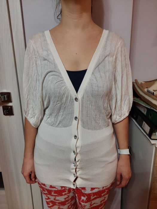 Oryginalna tunika damska biała