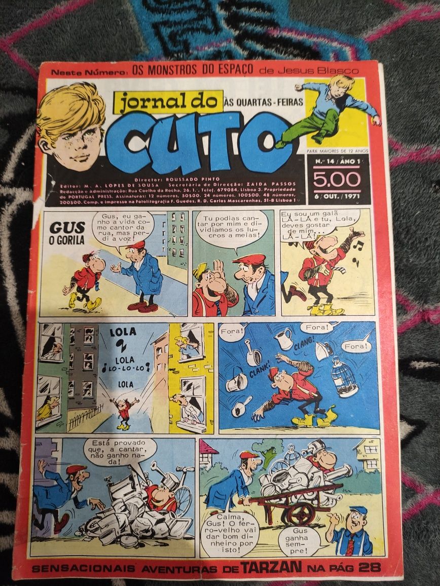 Revistas BD Jornal do Cuto
