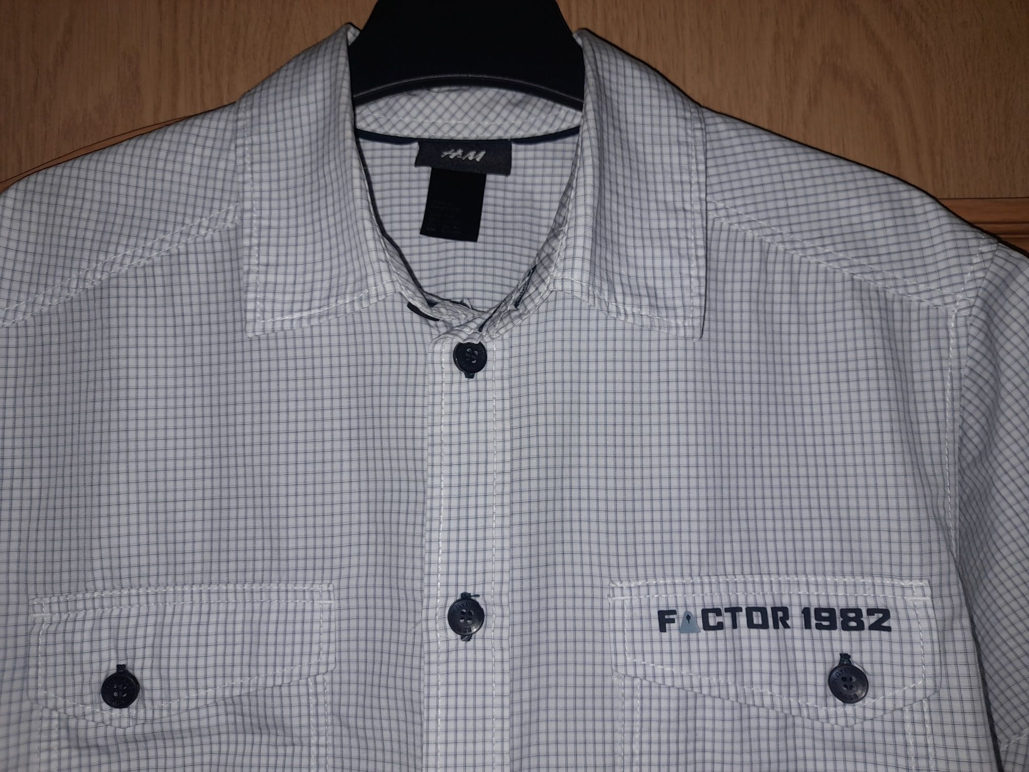 Koszula sportowo elegancka H&M r. 164
