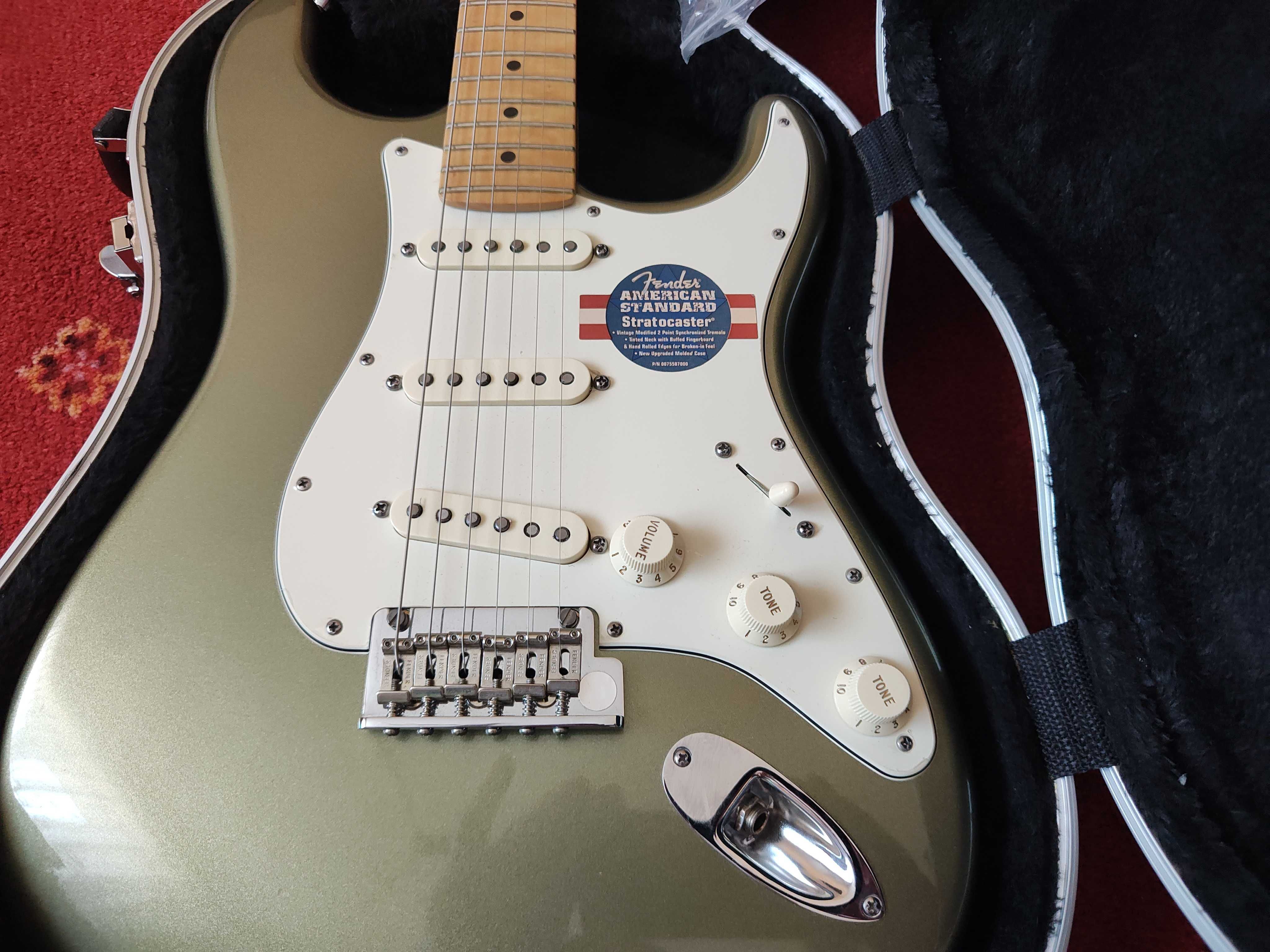 Okazja Fender Stratocaster American Standard MF JPM 2012 USA- Jak Nowa