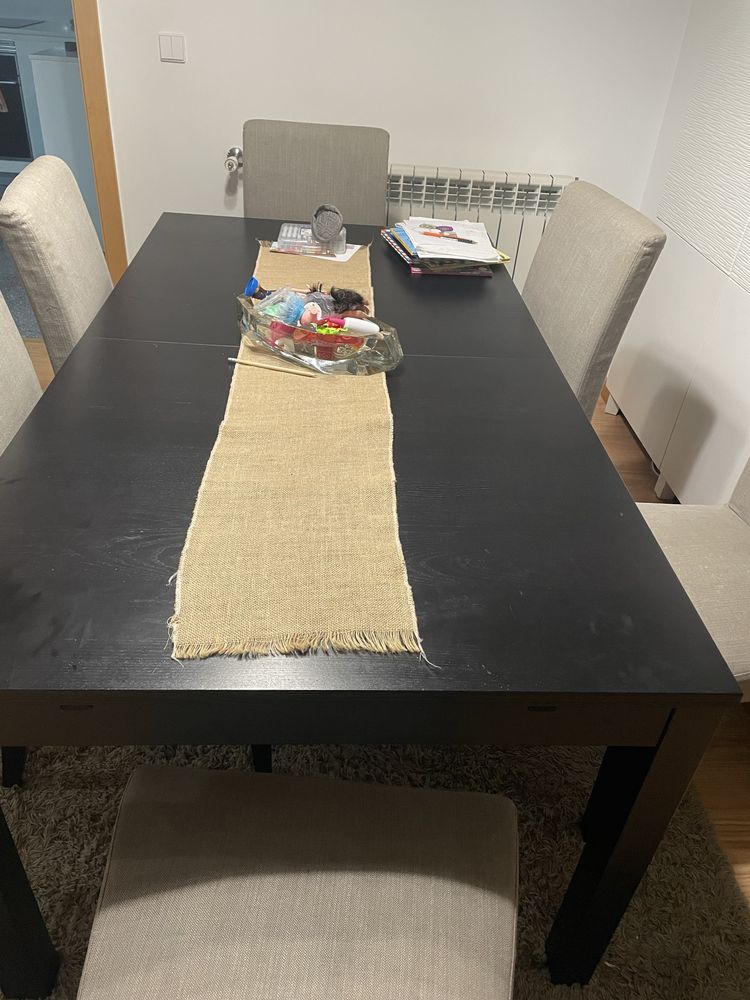 Mesa refeicoes, jantar Bjursta Ikea