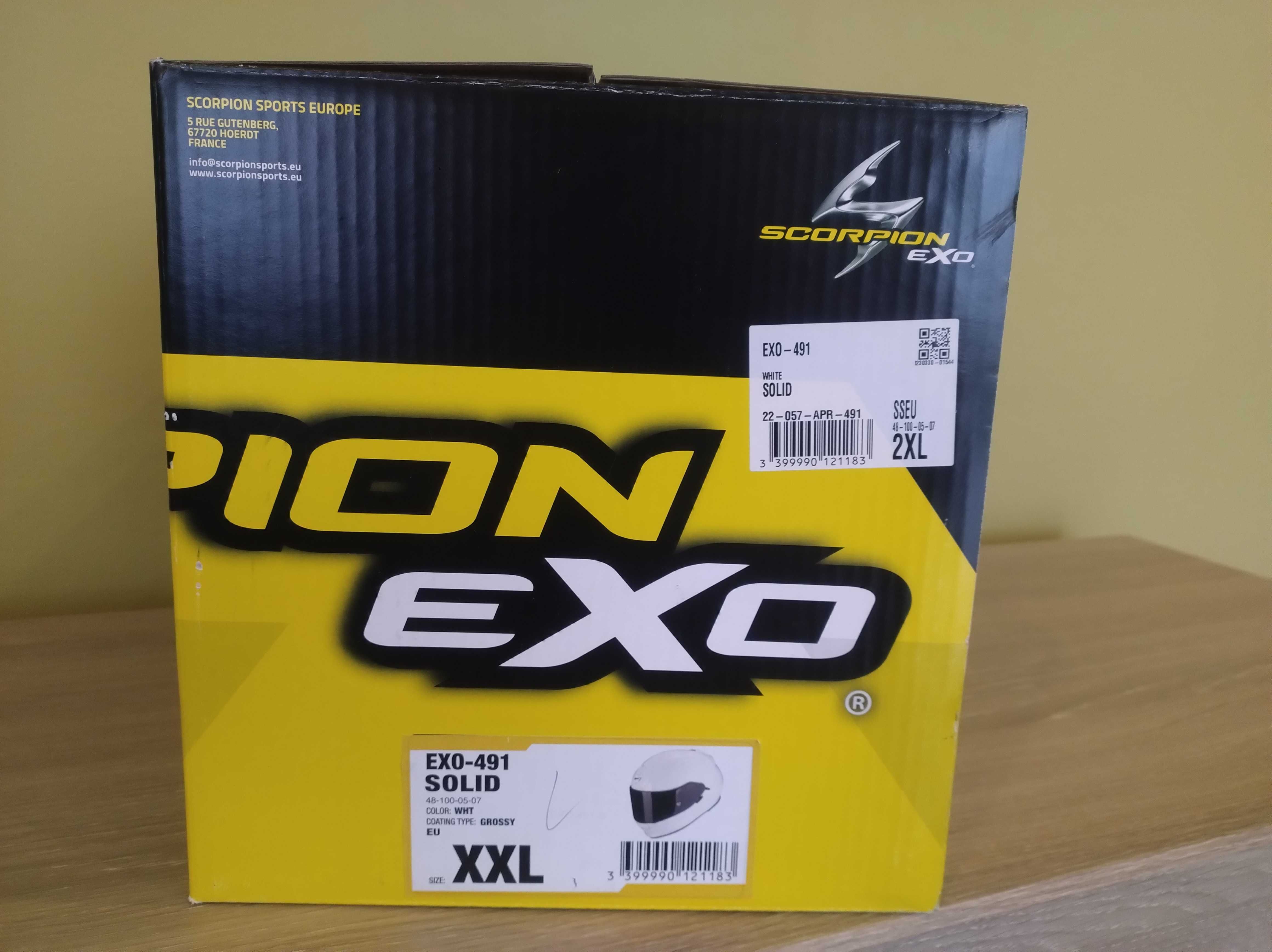 Nowy Kask Scorpion EXO-491 XXL