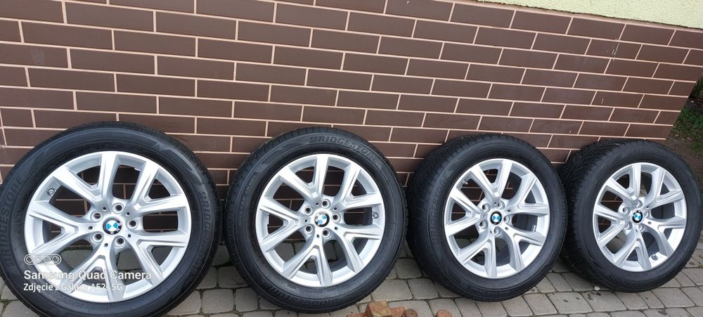 Całe koła Bmw seria X super stan! 5x112 R17 Czujniki ciśnienia!