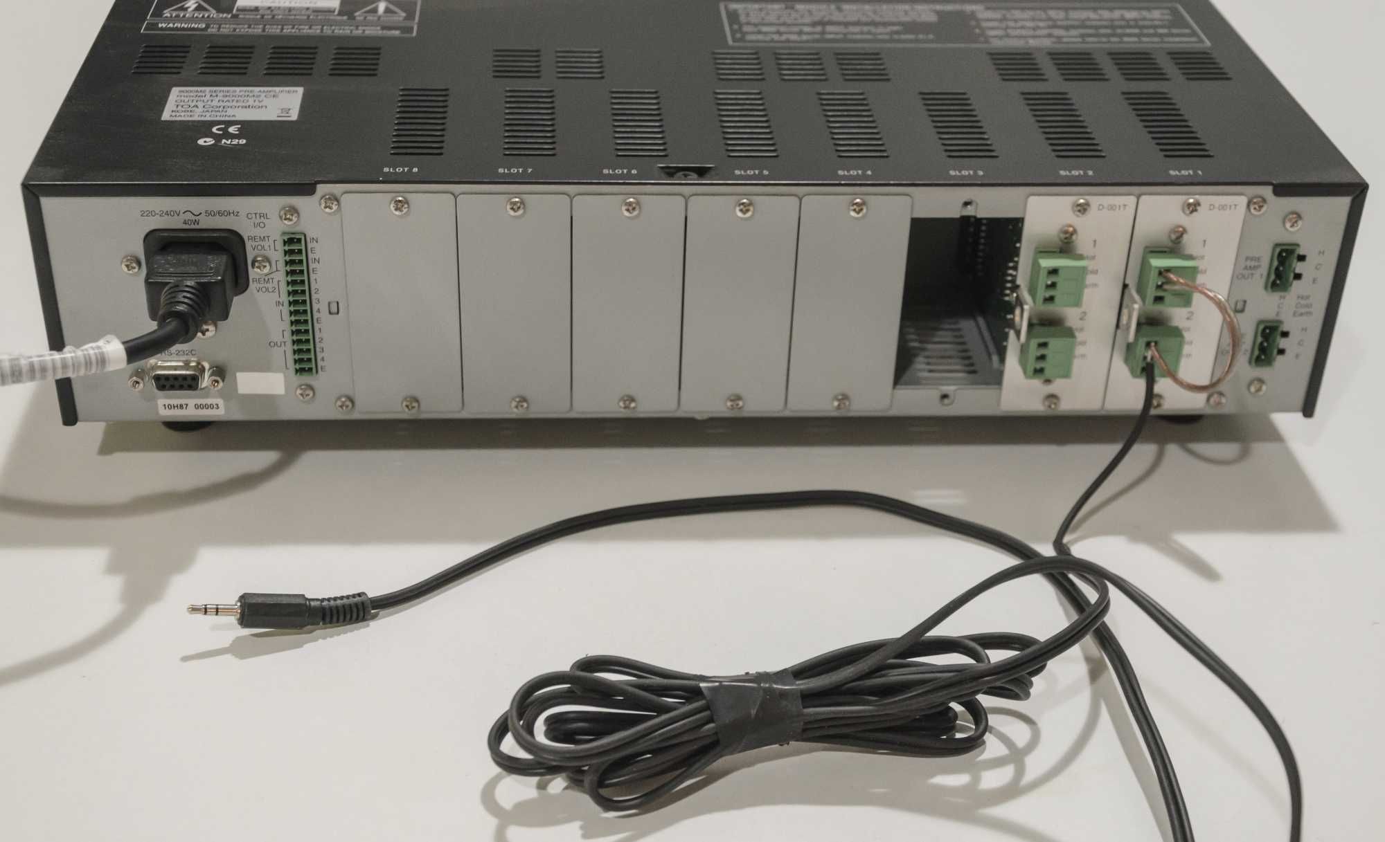 Mikser cyfrowy Modułowa matryca audio TOA M-9000M2 DSO