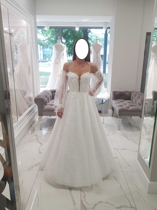 Suknia ślubna PERLA z kolekcji Agnieszka Światły