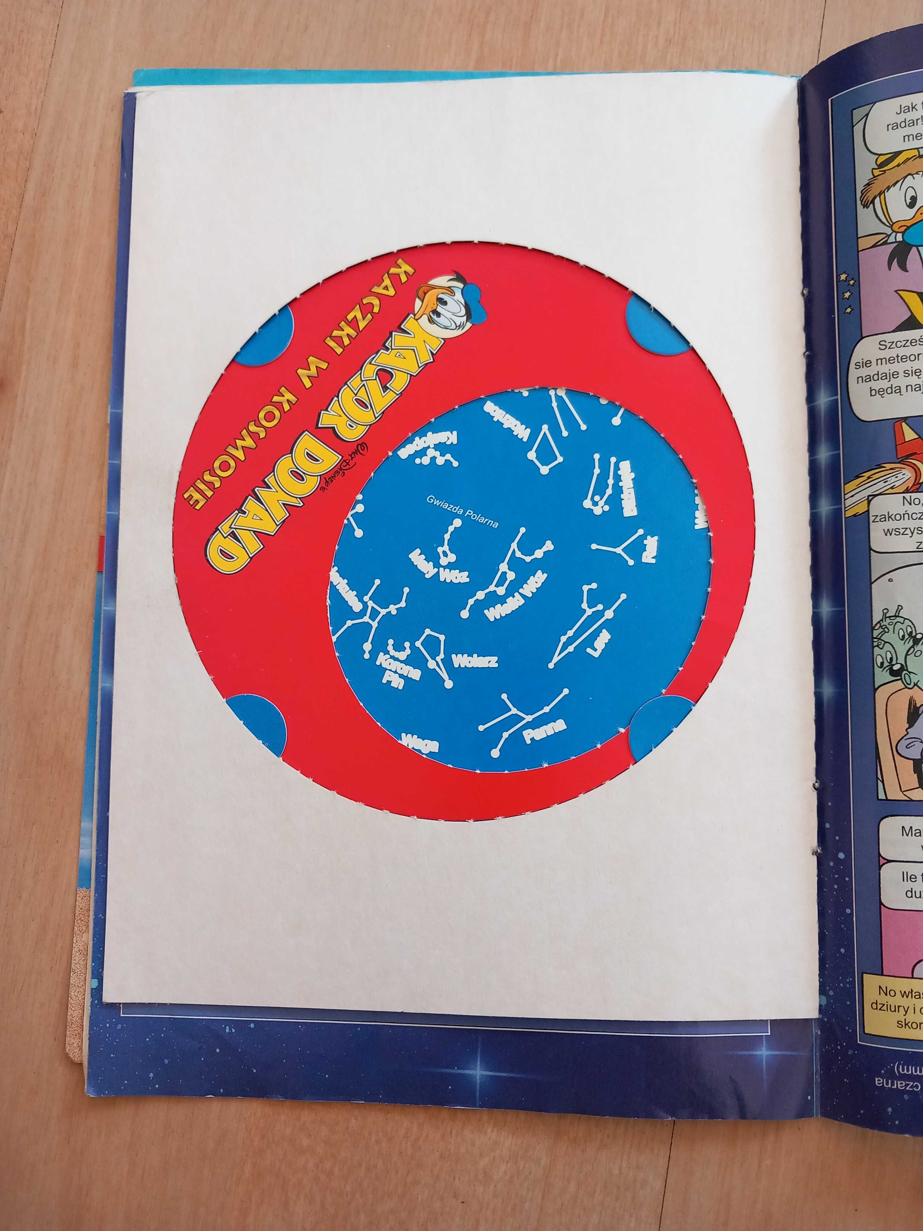 Kaczor Donald nr 28/1998 wraz z dodatkiem Mapa nieba gwieździstego