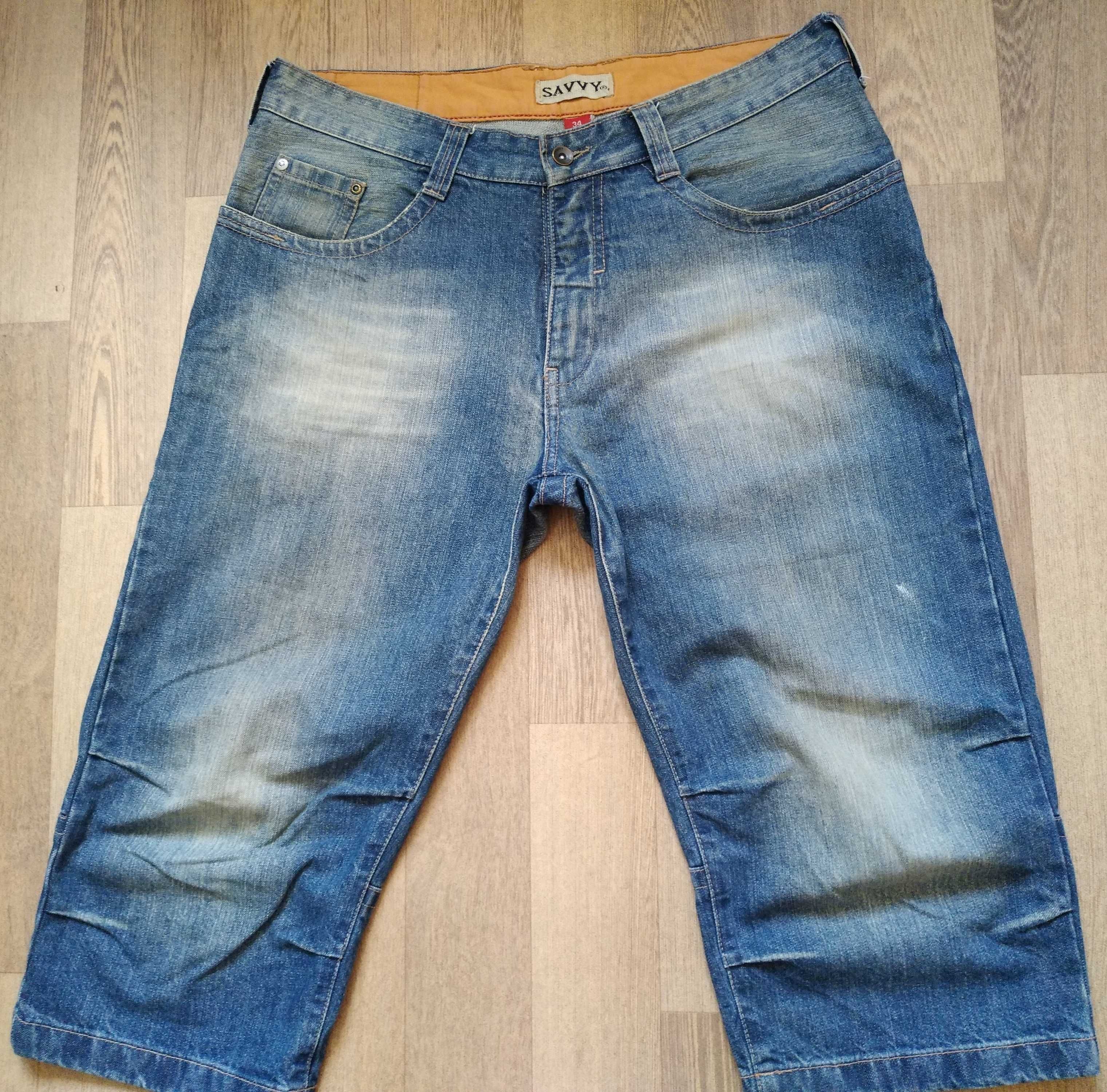 Мужские джинсовые шорты Savvy размер 34