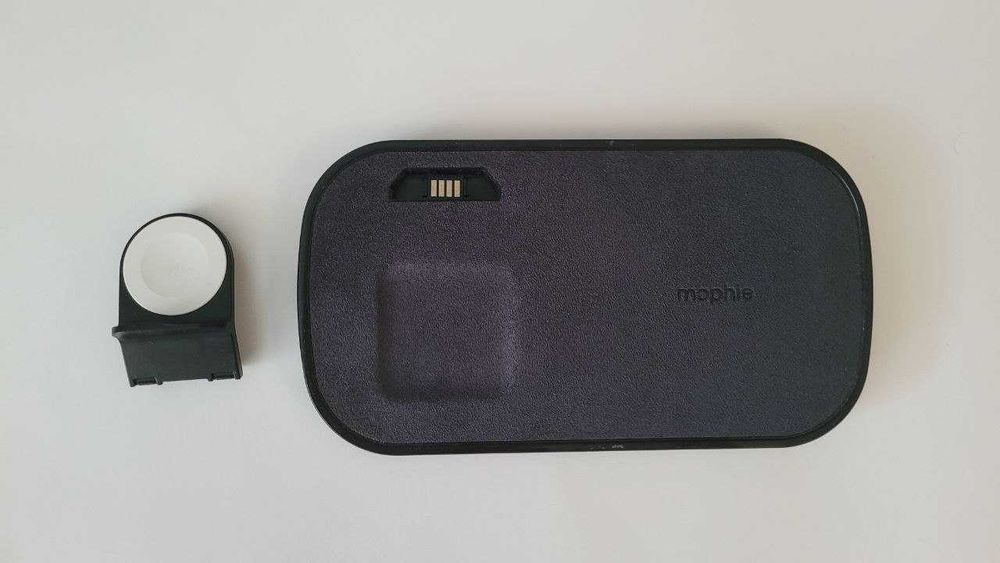 Зарядка беспроводная Mophie 3-in-1 Wireless Charging Pad Black
