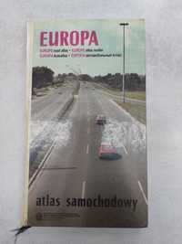 Europa. Atlas samochodowy. 1991