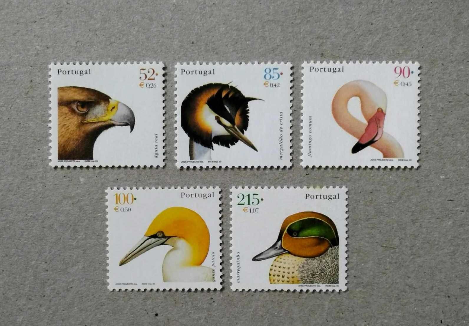 Série nº 2672/76 – Aves de Portugal (1º grupo)