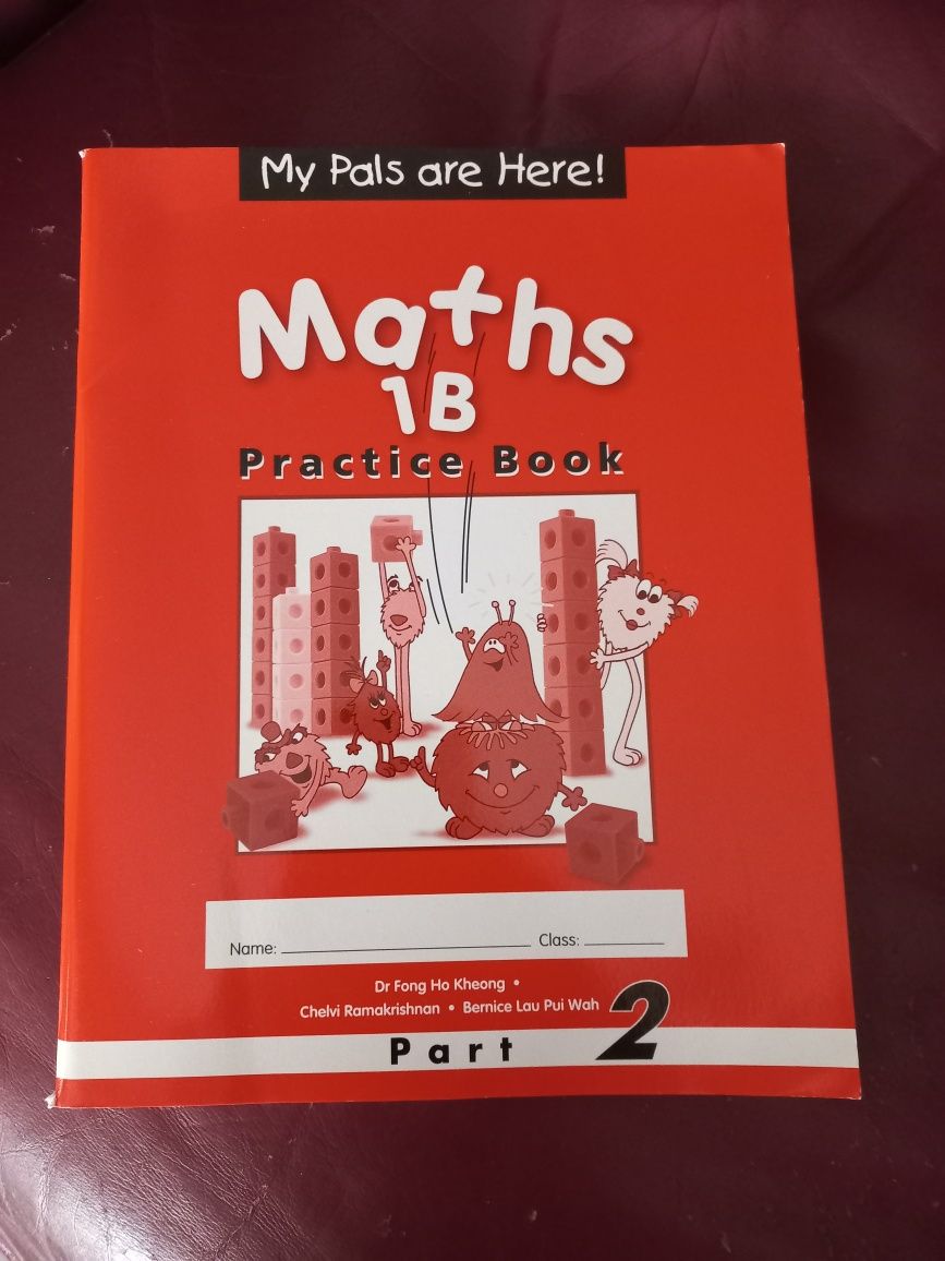 Conjunto de 2 livros novos - Maths Practice Book 1° Ciclo