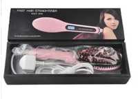 Електричний гребінець-випрямляч Fast Hair Straightener HQT-906