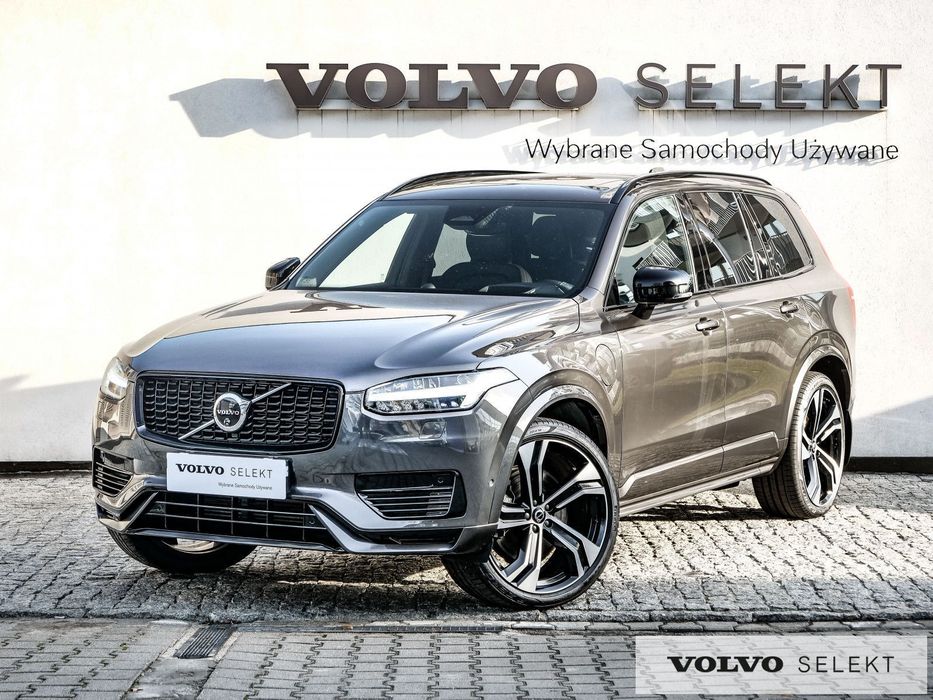 Volvo XC 90 Volvo XC90 T8 AWD Plug-In Hybrid Ultimate Dark 7os aut, gwarancja, bez