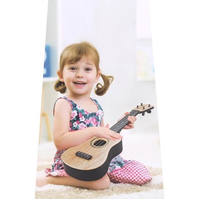 Ukulele Gitara Instrument dla Dzieci - w paski