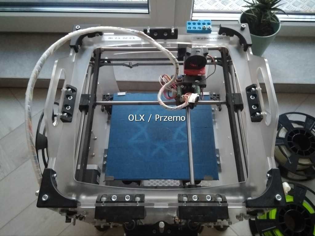VERTEX VELLEMAN K8400 - solidna drukarka 3D, sztywna i precyzyjna