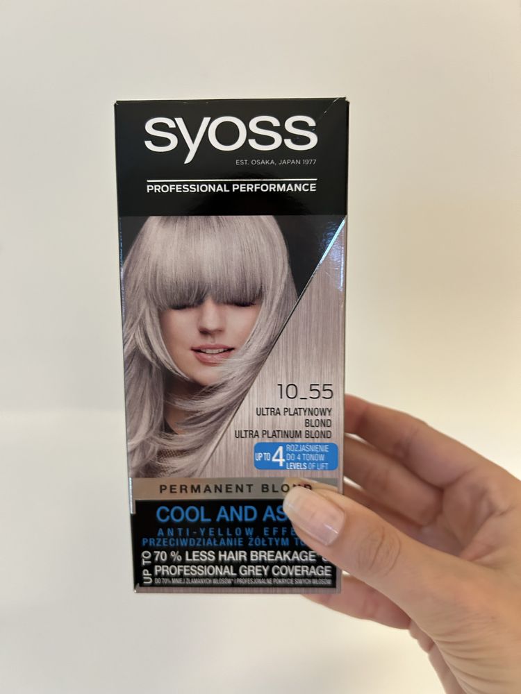 Farba syoss 10_55 ultra platynowy blond