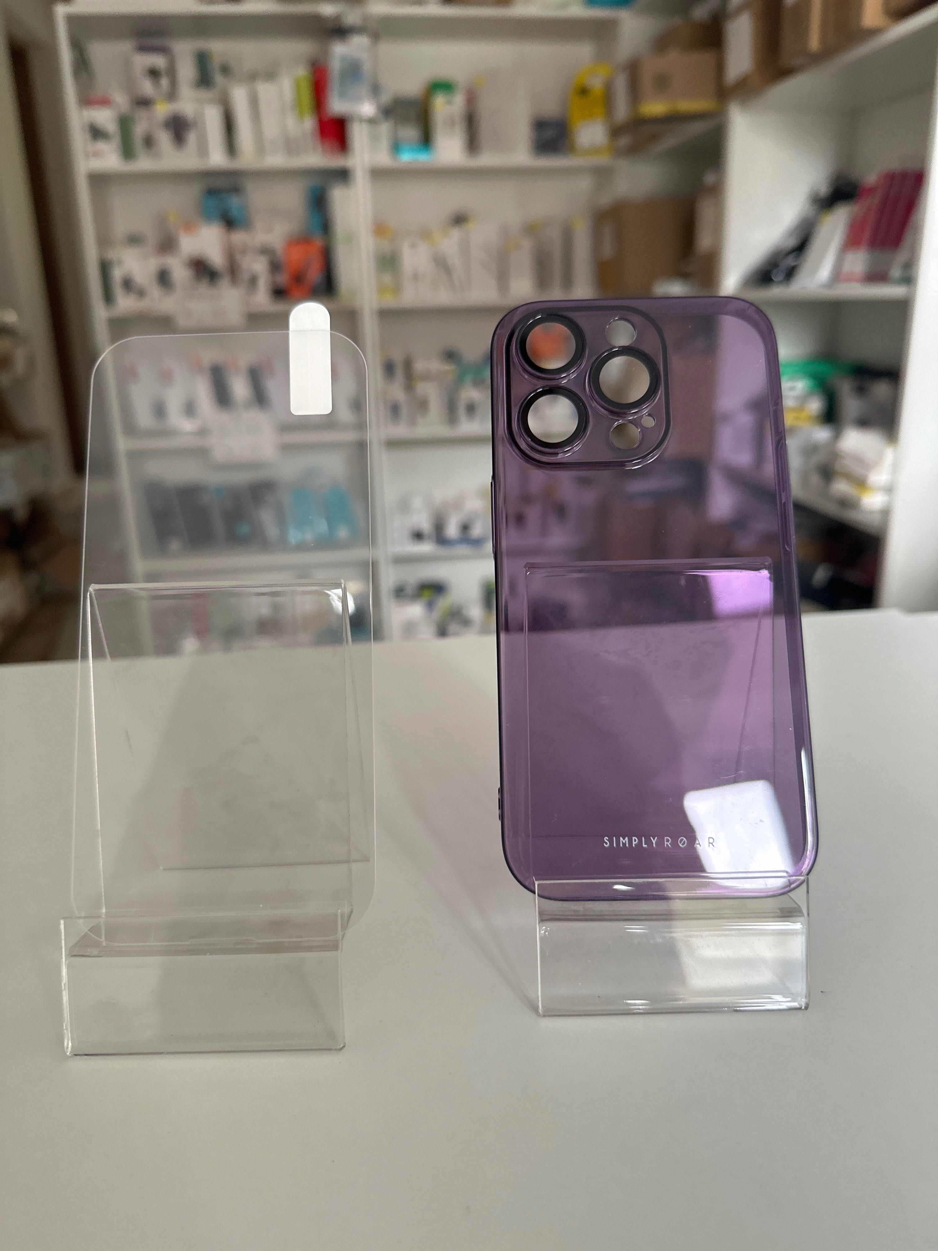 Etui simply roar + szkło hartowane do iPhone 14 Pro