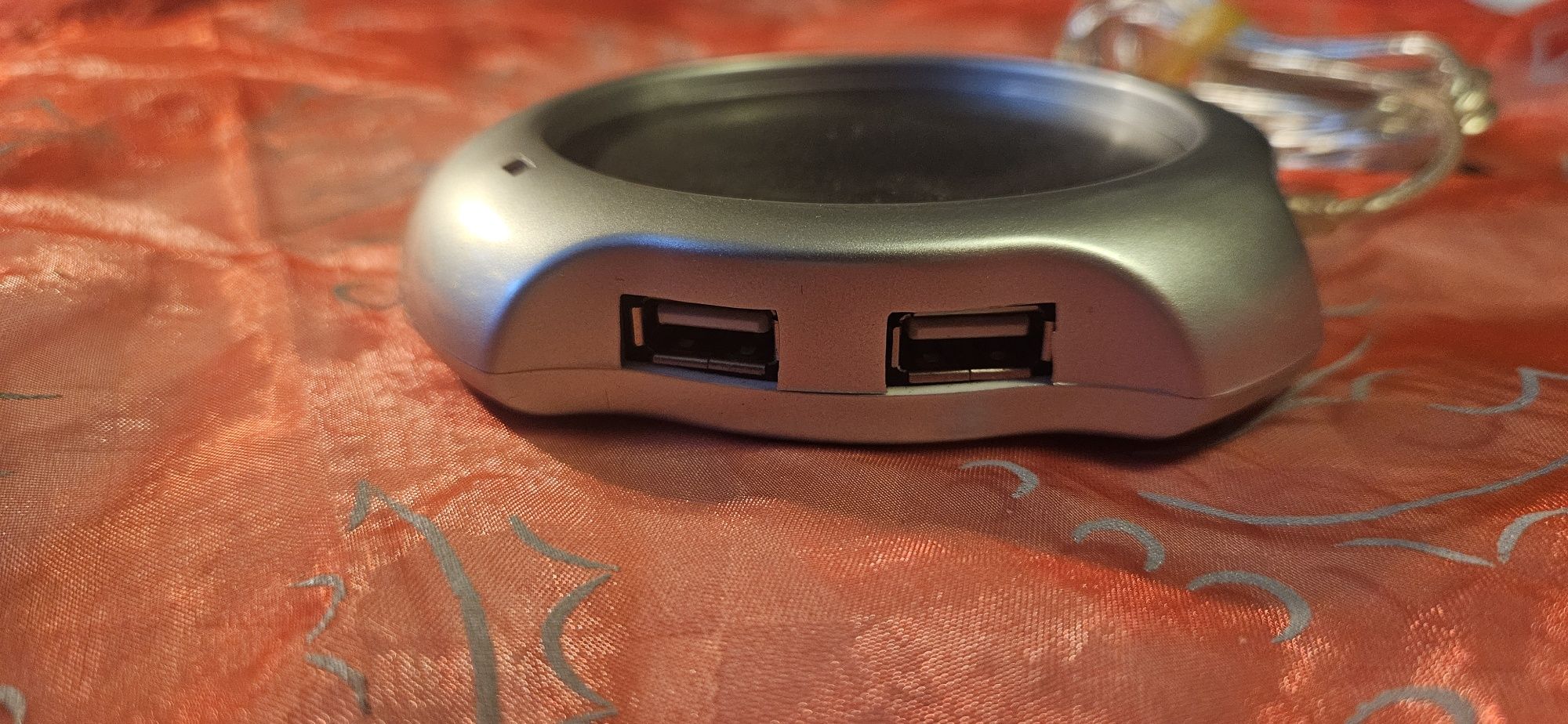 USB HUB 4X port +podgrzewanie