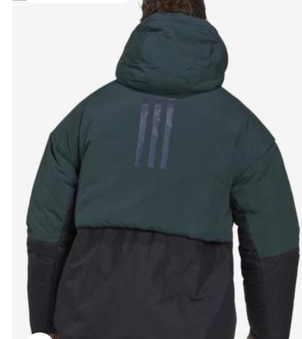 Adidas myshelter куртка пуфер чоловіча унісекс пухова пуховик