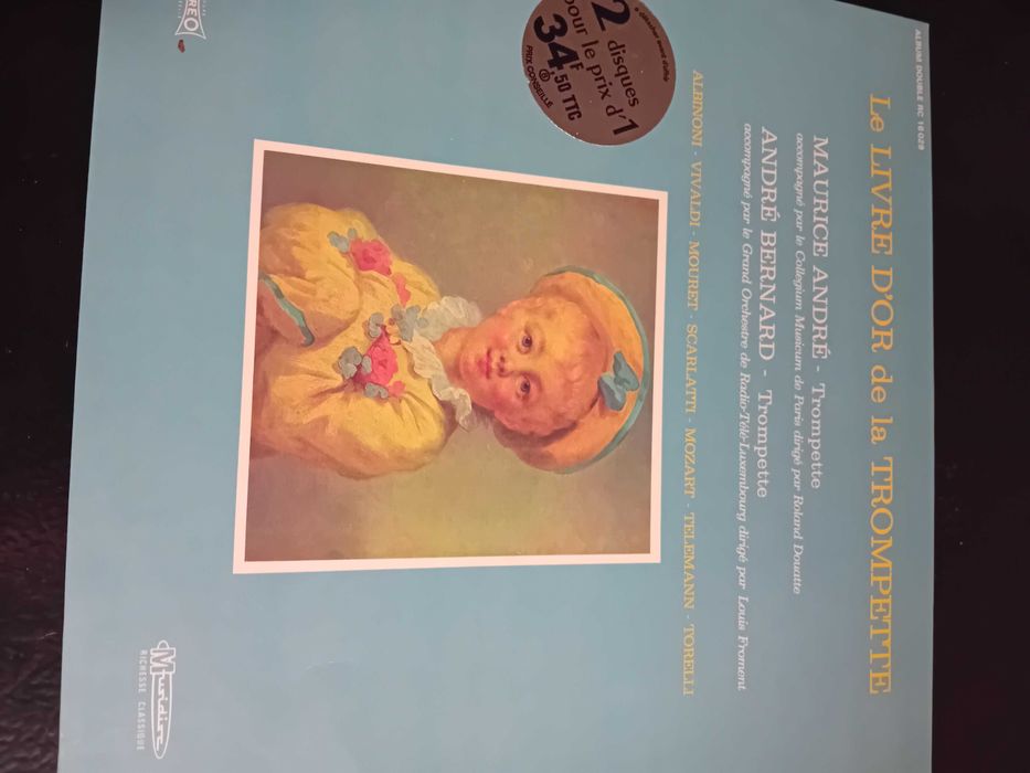 Płyta winylowa la livre d'or de la Trompette