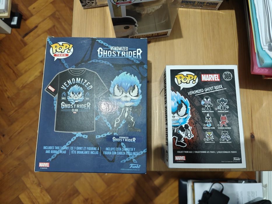 Pack Venomized ghost rider funko pop + t-shirt / tee size M
Pop 369