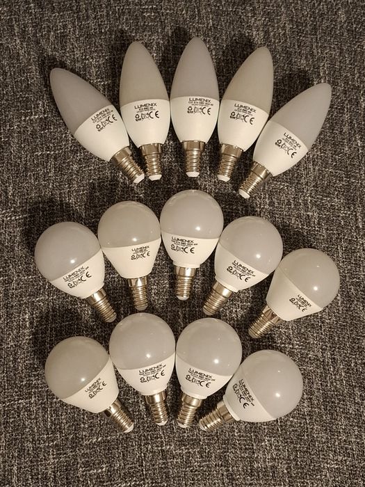 14x Żarówki LED E14 4W