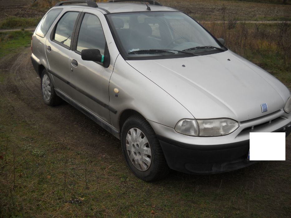 Fiat Palio Weekend kombi benzyna 8V na części srebrny