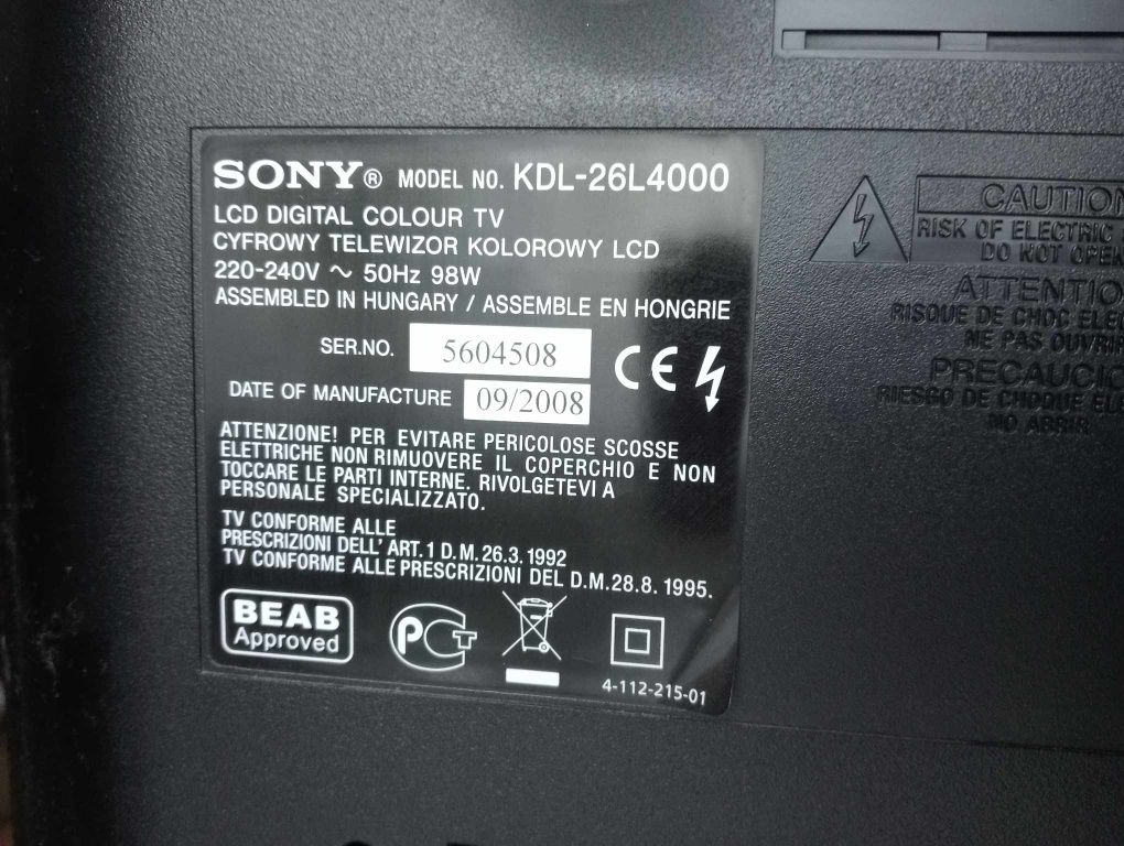 Telewizor SONY Bravia