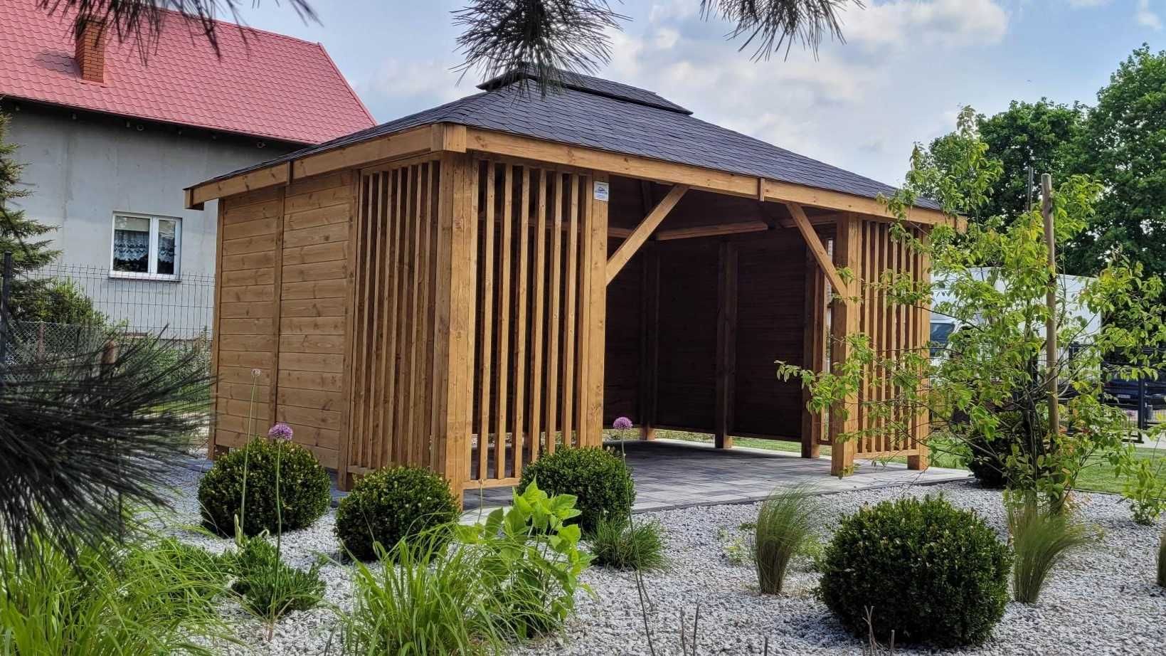 ALTANA Ogrodowa NOEMI 4x4m / 3,5x4,5m Każdy Wymiar! DREWNOTRIK.PL