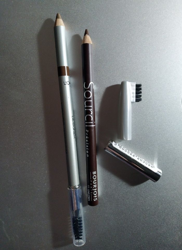 Косметика для бровей Loreal Brow artist 302, bourjois Sourcil Precisio