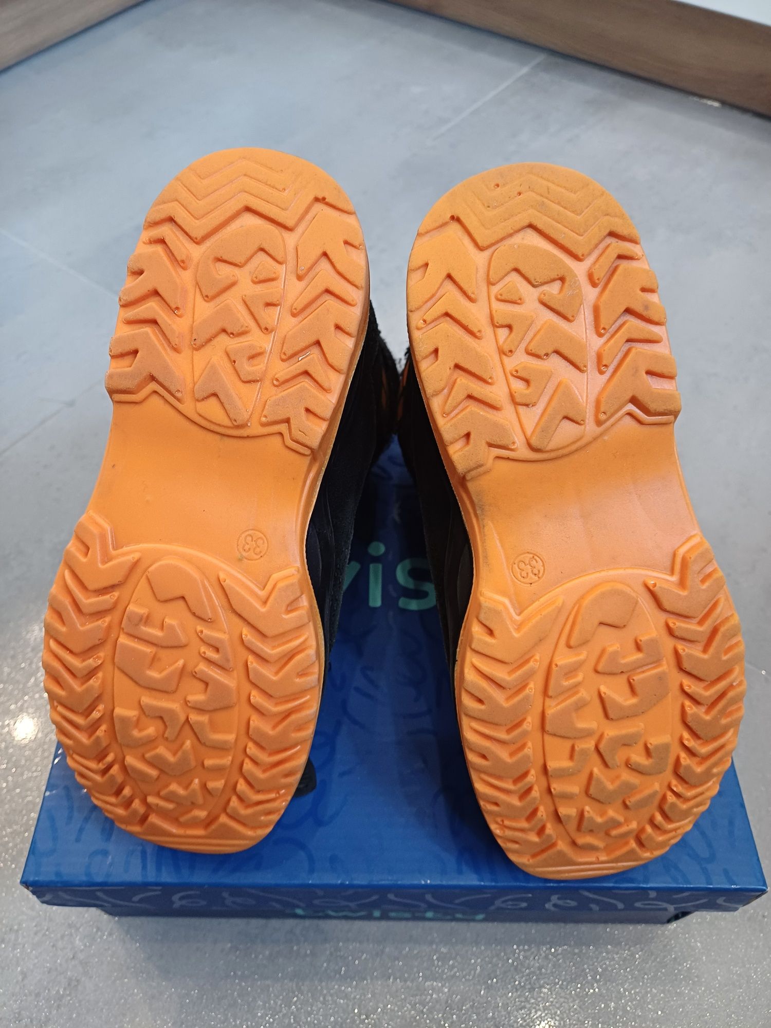 Kozaki chłopięce CCC, buty zimowe 36