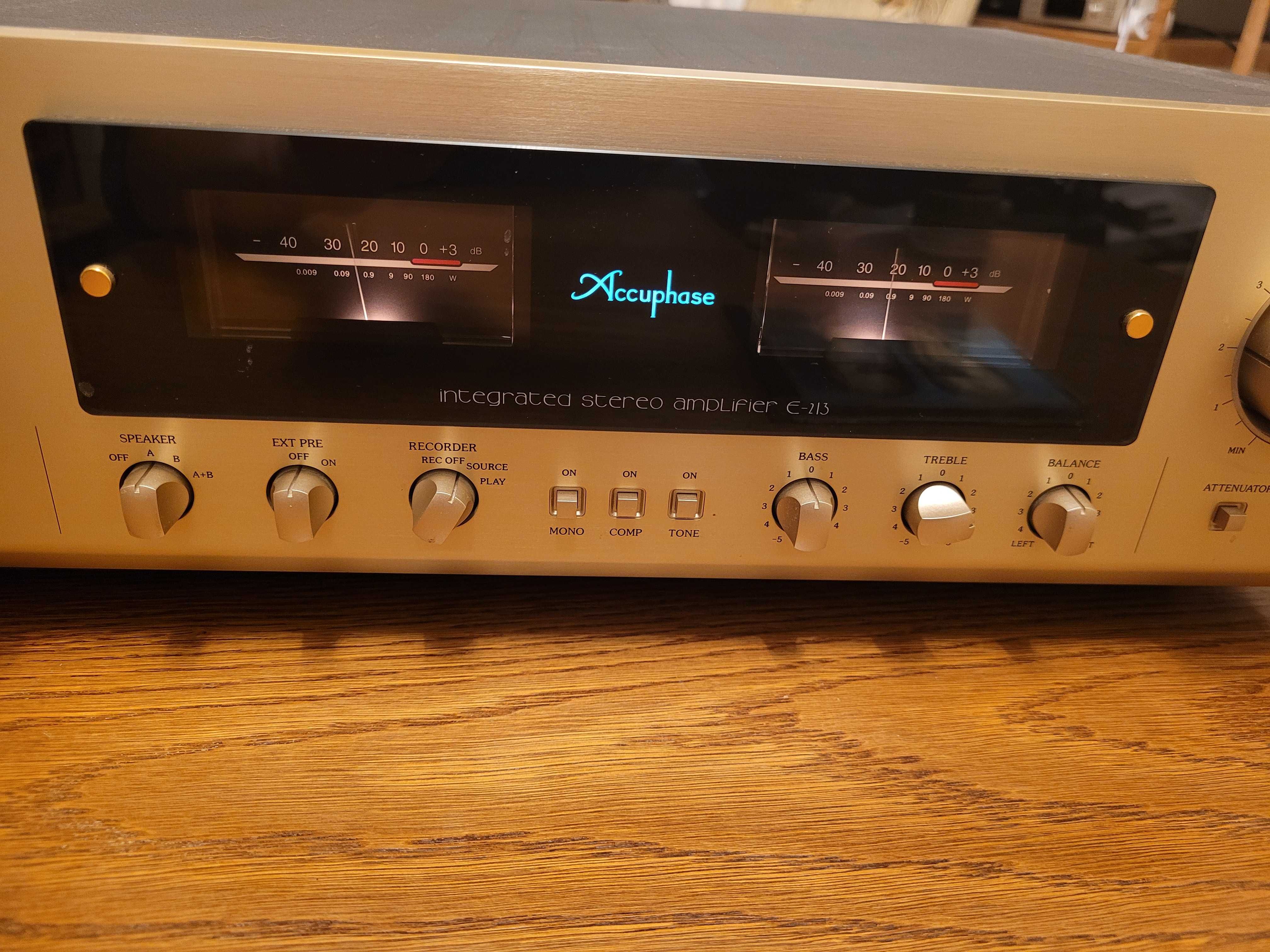 ACCUPHASE E-213 Stereofoniczny wzmacniacz zintegrowany. Stan idealny!